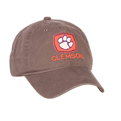 NCAA Clemson Tigers Adjustable Charcoal Baseball Hat - One Size