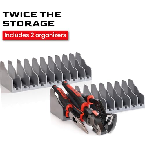 Plier and Wrench Organizer Rack (2 Pack)