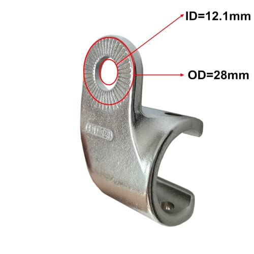 Bike Trailer Hitch Cup Mount - Axle Mount for Easy Towing