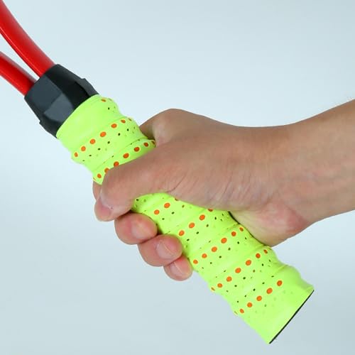 Anti-Slip Racket Overgrips - 6 Pack of Colorful Grip Tape