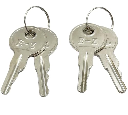 Golf Cart Ignition Key Set for Gas & Electric Models - 4 Pack
