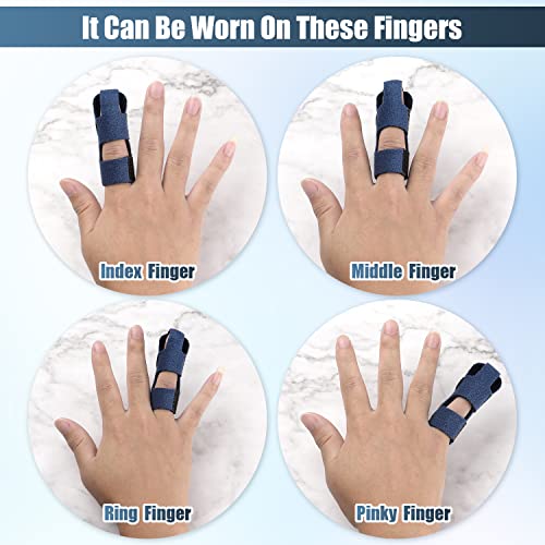 Finger Splint Brace for Trigger Finger & Pain Relief - 2 Pack