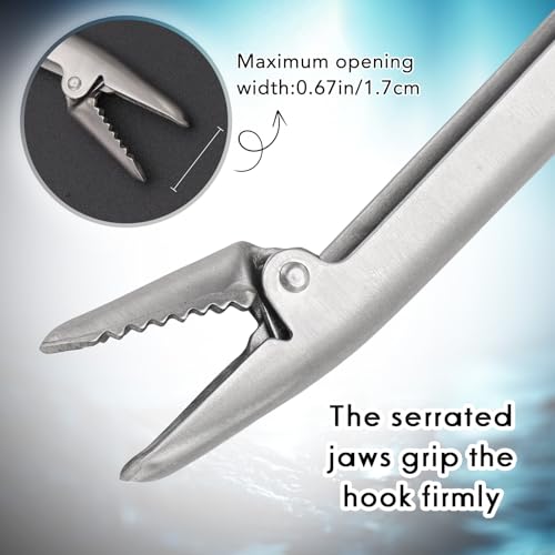 Stainless Steel Fish Hook Remover - 11.5 Inch Fishing Tool