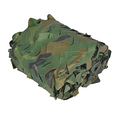 Camo Netting Camouflage Net - 5ft x 6.56ft Woodland Sunshade