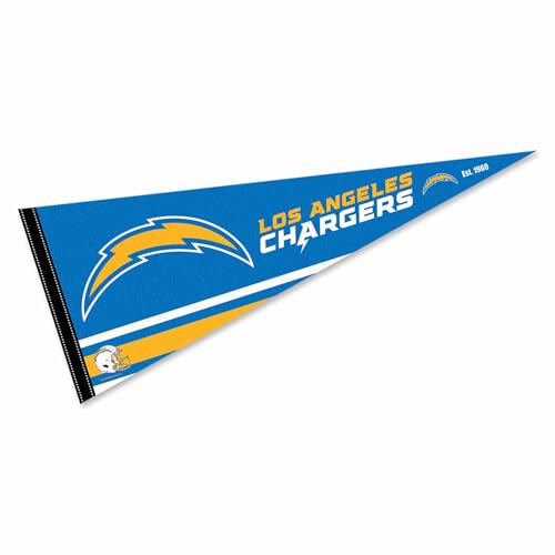 Los Angeles Chargers Pennant Banner Flag - 12x30 Inch Felt