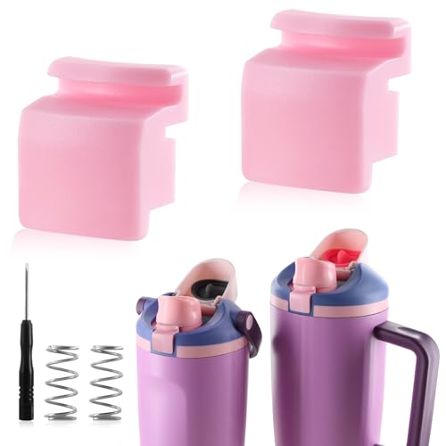 Replacement Lid Buttons for Owala FreeSip Sway 30oz 40oz - Pink (2pcs)