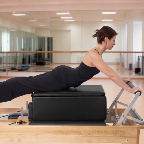 High-Density Foam Pilates Reformer Box - Non-Slip Accessory