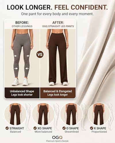 BumpGlow Women's Brown High Waist Wide Leg Yoga Pants - Small Workout Leggings