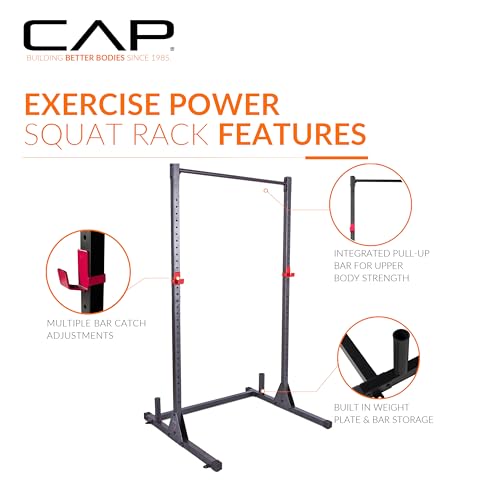 Heavy-Duty Power Rack - FM-905Q Carbon - Home Gym Equipment