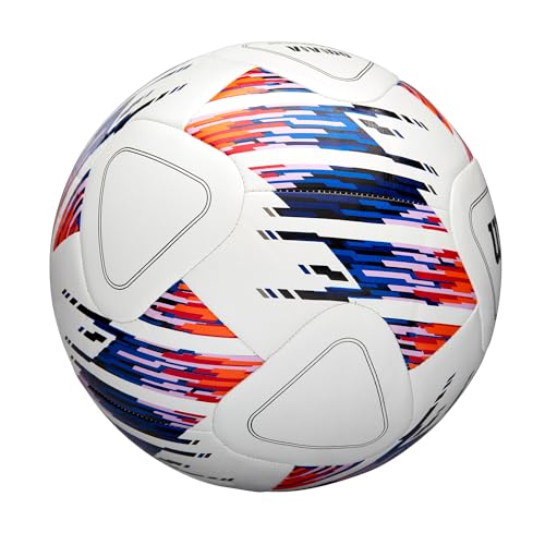 NCAA Vivido Replica Soccer Ball - Size 5 - White/Orange/Purple