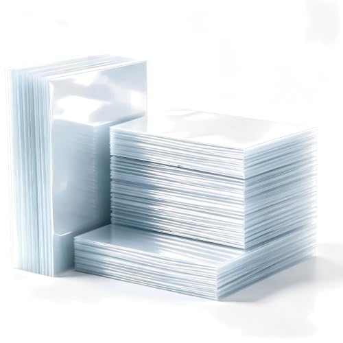 200 Pcs Clear Trading Card Sleeves - 66 x 91mm Penny Card Protectors
