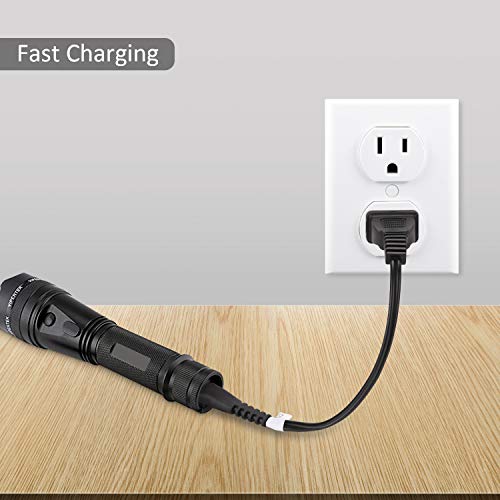 Universal Two-Hole Stun Gun Charging Cord - Replacement Power Cable