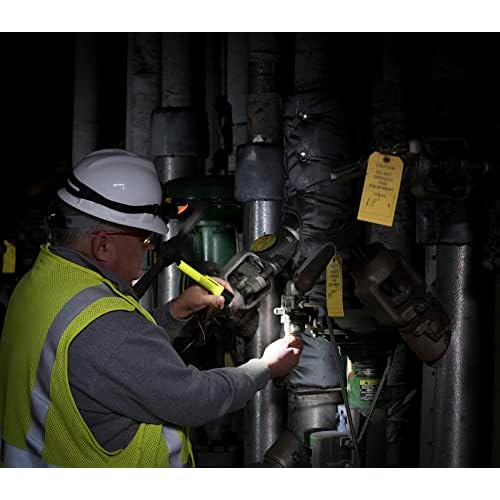 Streamlight 67101 2AA ProPolymer 65-Lumen HAZ-LO Intrinsically Safe, Waterproof, Alkaline Battery Powered LED Flashlight ? Yellow