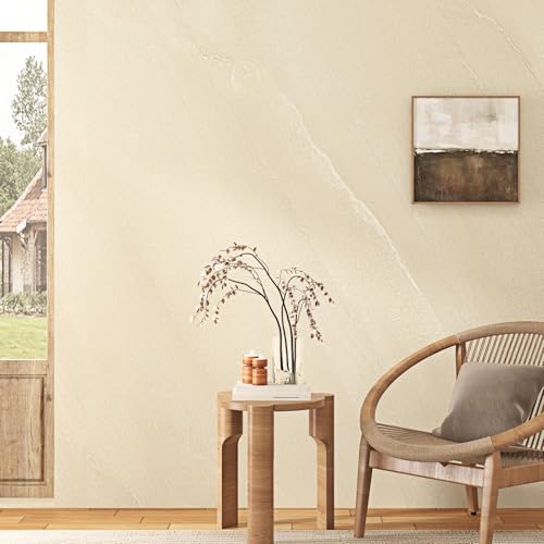 Beige Marble Wallpaper Peel and Stick Cream Marble Contact Paper for Countertops Waterproof Self Adhesive Nature Granite Wallpaper for Kitchen Bathroom Cabinets Locker Table 15.75"x78"