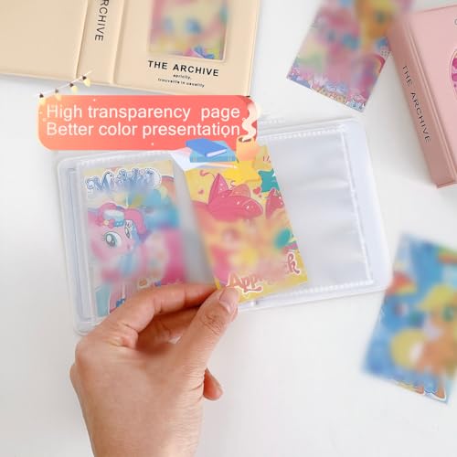Mini Card Binder - 1-Pocket, 40 Pockets, Blue - Trading Card Holder