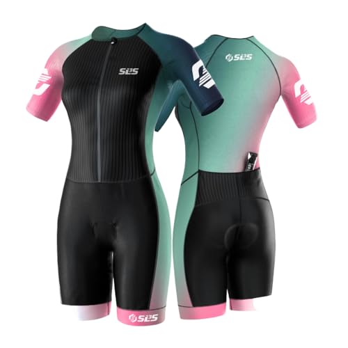 Elite Aero Triathlon Suit for Women | Quick-Dry & Breathable Trisuit with Compression