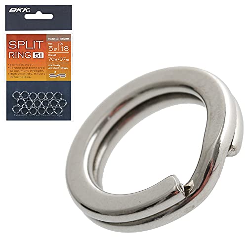 Stainless Steel Split Rings - #6 Size, 16-Pack