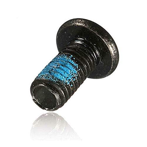 M5x10mm Steel Disc Brake Rotor Bolts for MTB - 12 Pack - Black