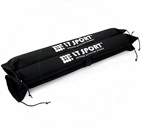 Universal Cargo Carrier - Soft Cushion Wrap for Roof Rack - 22" Cross Bar Pad for Kayak, Surfboard, Canoe