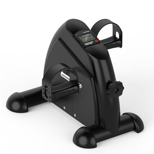 Mini Under Desk Elliptical & Electric Exercise Bike - Pedal Exerciser