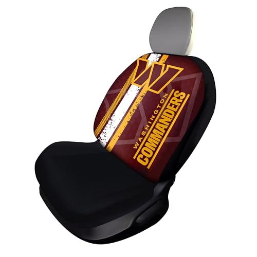 Washington Commanders Rally Seat Cover - Universal Fit, Vivid Design