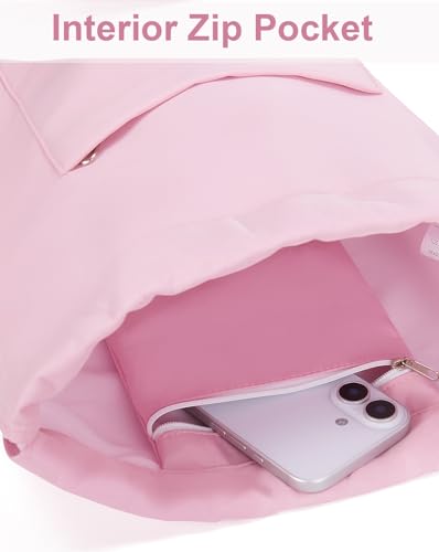 BAVELOE Drawstring Backpack with Wet Pocket, Sports Gym Sackpack for