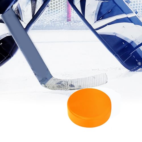 AceFox 6-Pack 10 oz Hockey Training Pucks - Regulation 3" x 1", High-Visibility