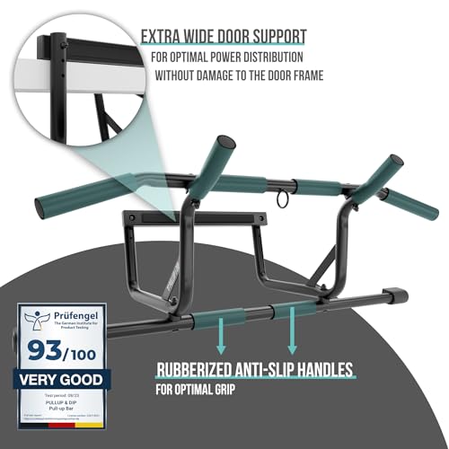 Pull-Up Bar for Door Frames - Hanging Bar with Padded Handles