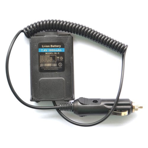 Car Charger Battery Eliminator for Baofeng UV-5R Series