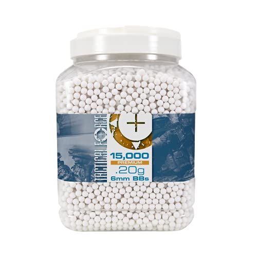 Premium 6mm Airsoft BBs - 15,000 Count Tactical Ammo