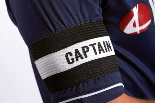Captain Armband - Black 3 1/2" Wide Fits Most Adults