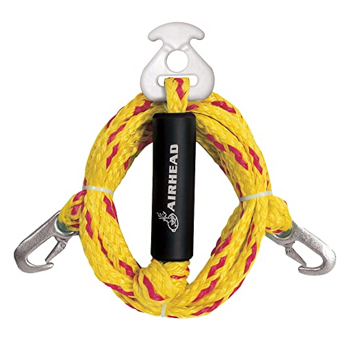 Heavy Duty 12-Foot Tow Harness for Water Sports - Black