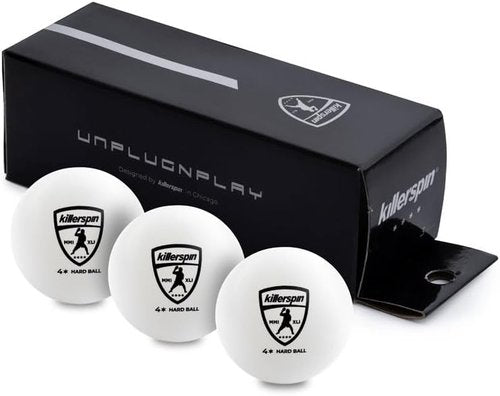 Killerspin 4-Star Ping Pong Balls - ITTF Certified 40mm Competition Balls for Tournament Play
