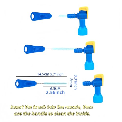 Backpack Hydration Bladder Cleaning Kit - 4PCS with Brushes & Drying Frame