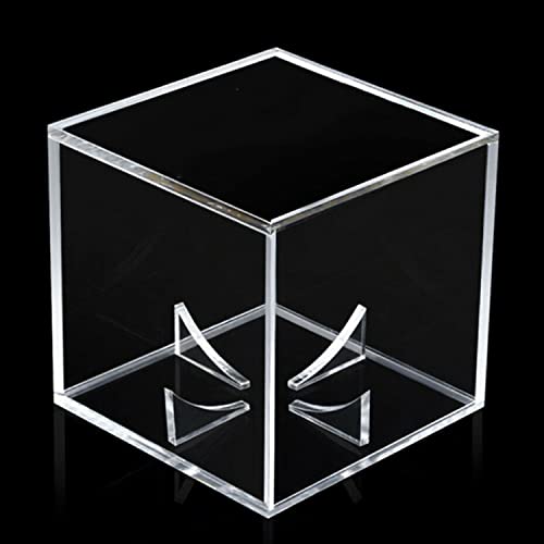 Acrylic Baseball Display Case - UV Protected Cube for Memorabilia - 2 Pack