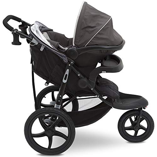 Jeep Classic Jogging Stroller - Grey Travel System