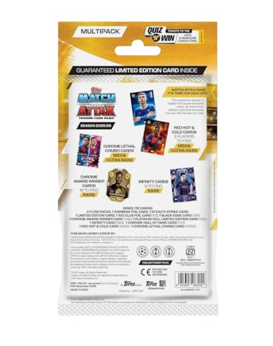 Topps Match Attax 2025/26 Multipack - Includes Limited Edition Card