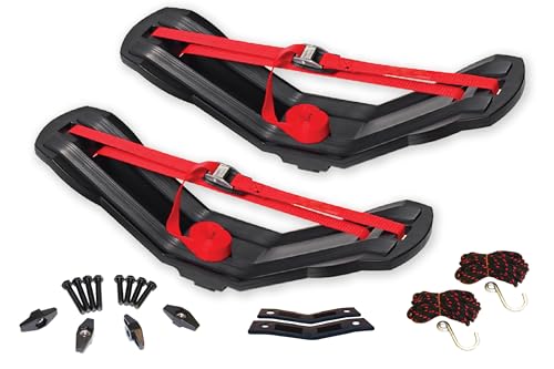 Universal Kayak Carrier Roof Rack with Bow & Stern Tie-Downs