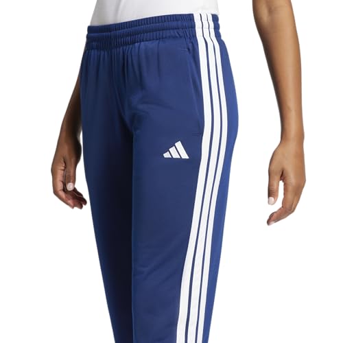 adidas Women's Tricot Track Pants & Top Set - Dark Blue/White, Medium, Variation