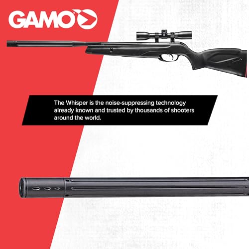 Gamo Wildcat Whisper .177 Caliber Break Barrel Air Rifle - IGT Gas Piston