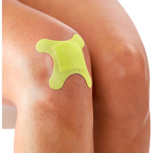 Antibacterial Adhesive Bandages for Elbows and Knees, 3" x 3", 10 Count