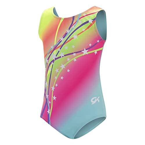Girls' Colorful Gymnastics & Dance Leotard - Activewear Outfit
