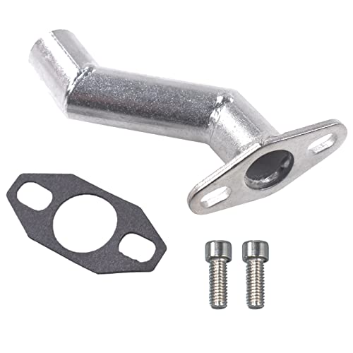 Short Offset Intake Manifold with Gasket for Motorized Bicycles