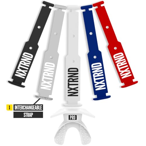 Football Mouth Guard with Interchangeable Strap - Comfortable Fit