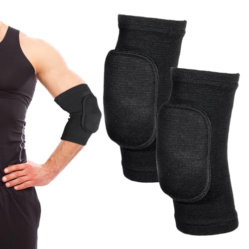 Volleyball Elbow Pads - Soft Support Cushion, Breathable Design