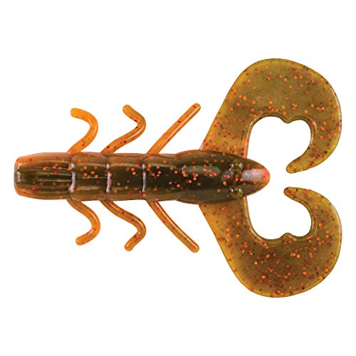 PowerBait Chigger Bug Soft Plastic Creature Bait - 3 Inch Watermelon Copper