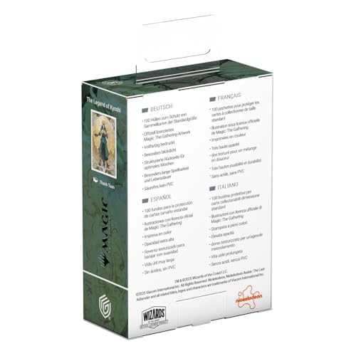 Ultimate Guard Art Sleeves - Magic: The Gathering Avatar: The Last Airbender - The Legend of Kyoshi