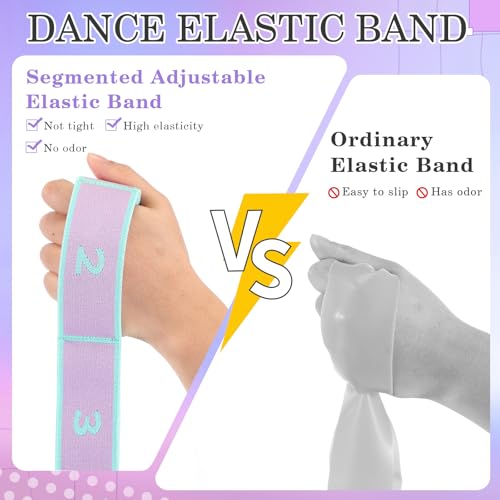 Kids Stretch Strap for Gymnastics & Ballet - Purple