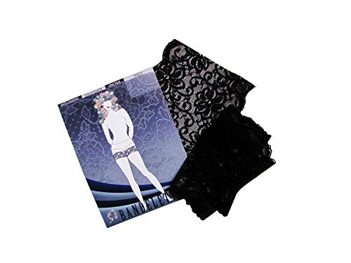 Anti-Chafing Thigh Bands for Comfort and Style - Lace & Solid