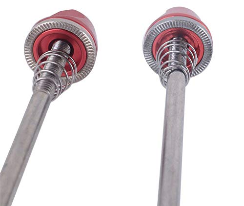 Zsling Bike Skewers Quick Release Front & Rear 110/135mm Aluminum Axles